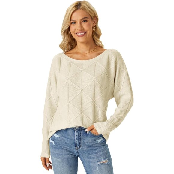 Women's Cozy Lightweight Sweater Medium Business Casual Fall Winter - Picture 2 of 7